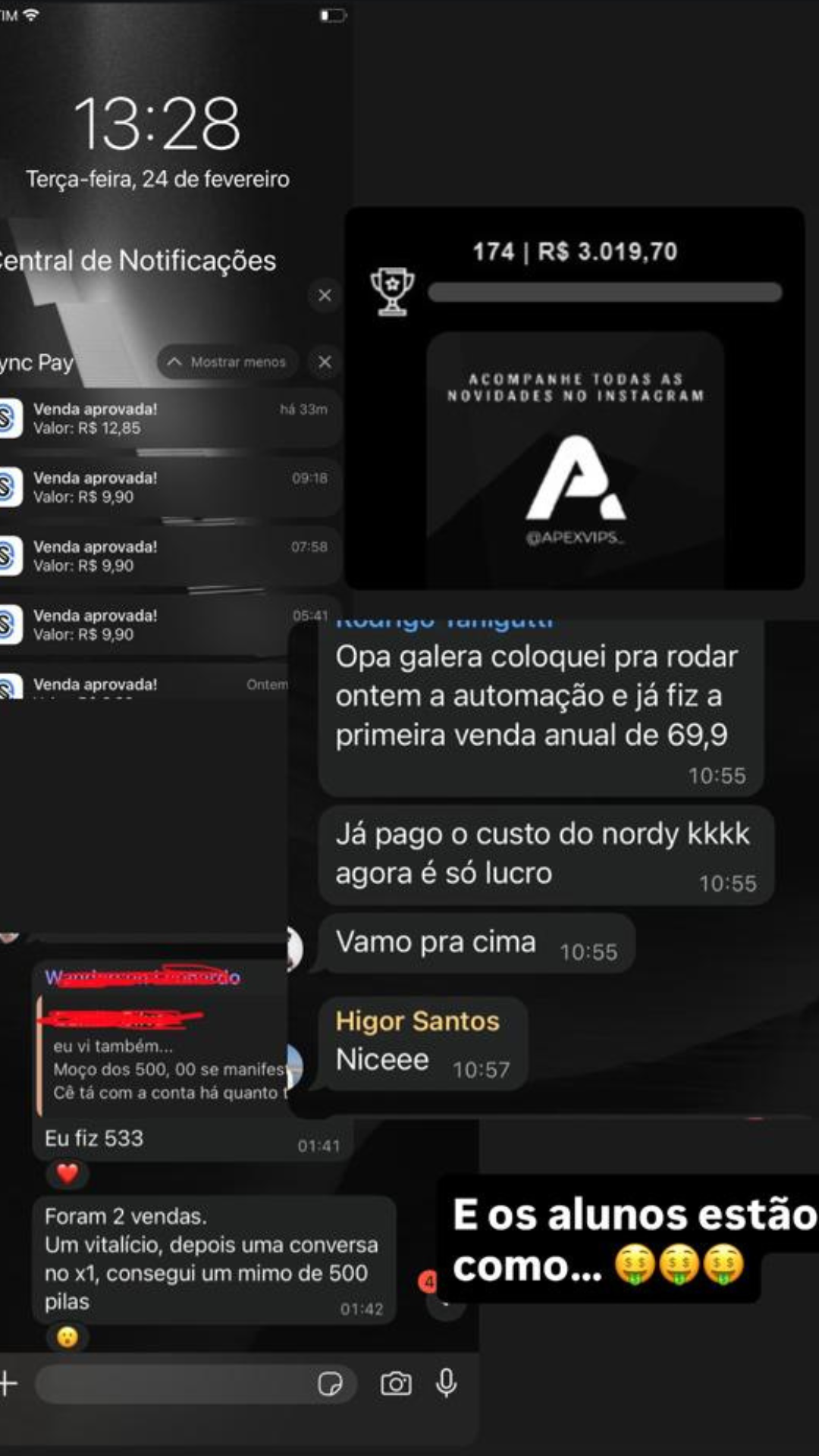 Depoimento de cliente
